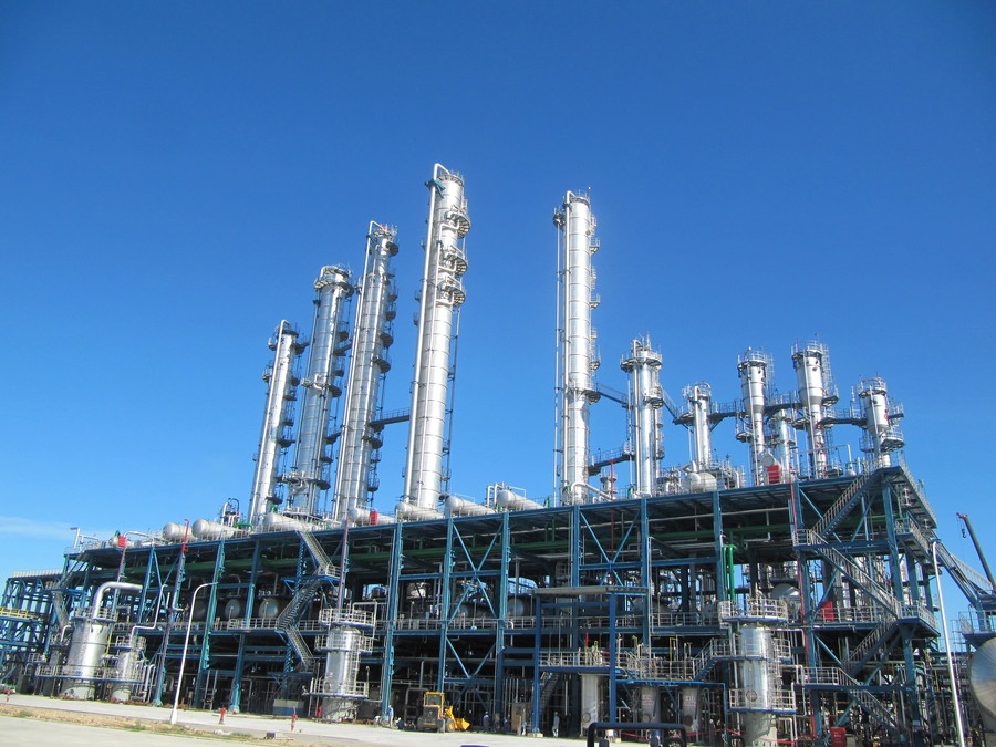 中科炼化12万吨年丁二烯抽提装置